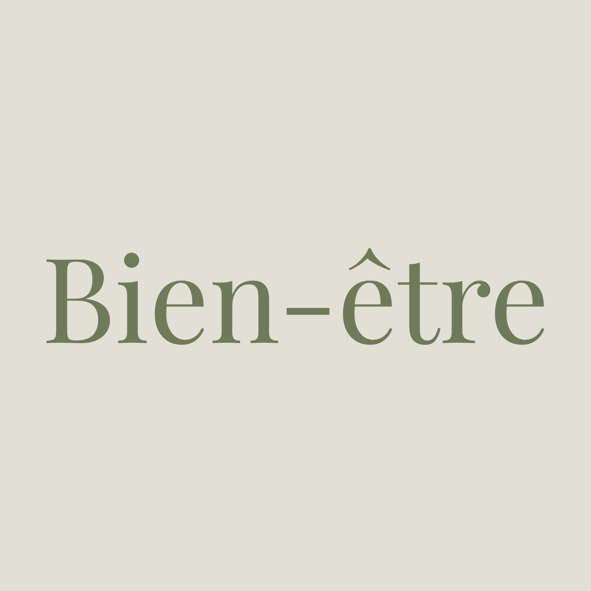 Bien-être